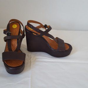 Chie Mihara Brown Sandals; Size 7; New With Tags